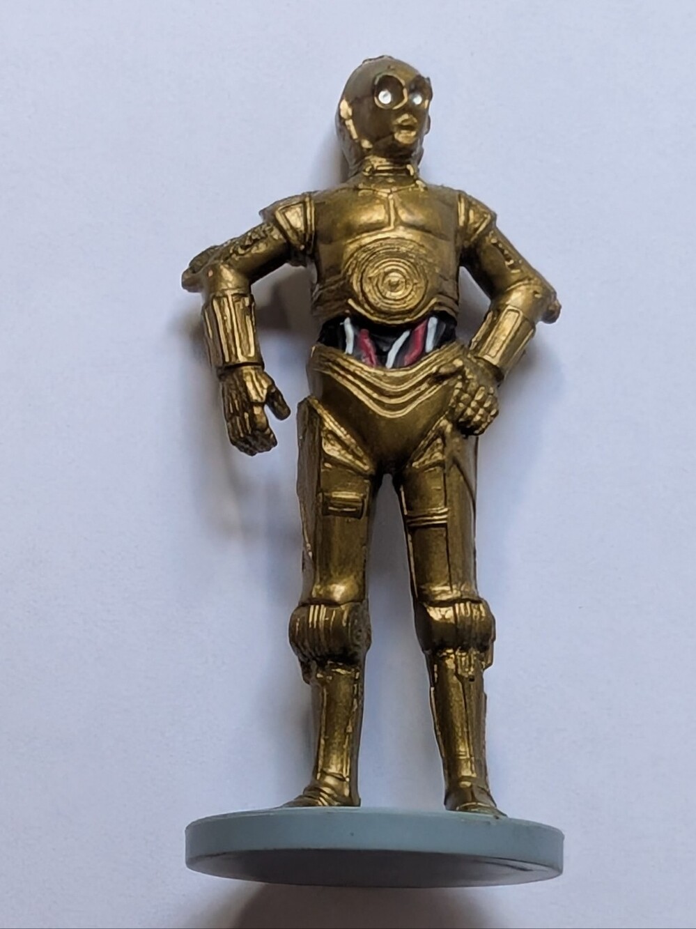 GUC Star Wars Gold Robot C3PO Mini figure Vintage 1995 Lucas film *